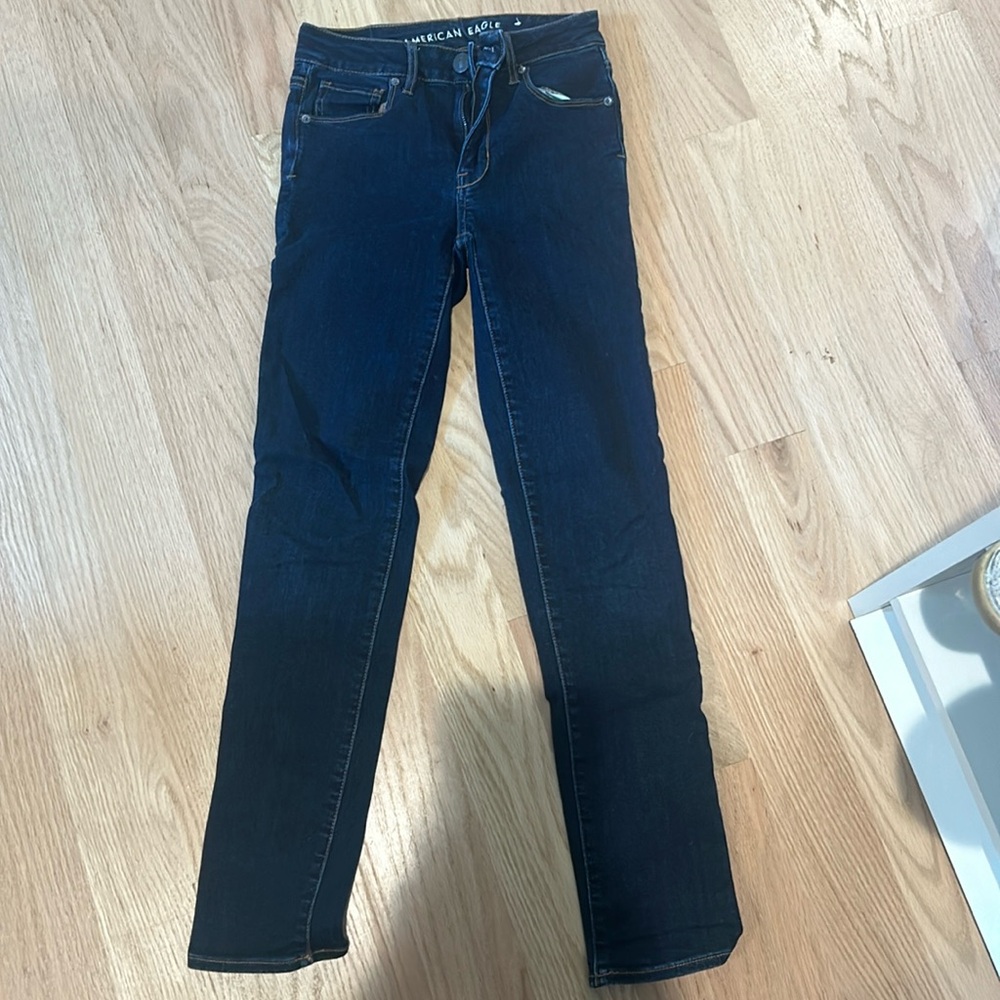 American Eagle size 00 jeans - short super stretch
